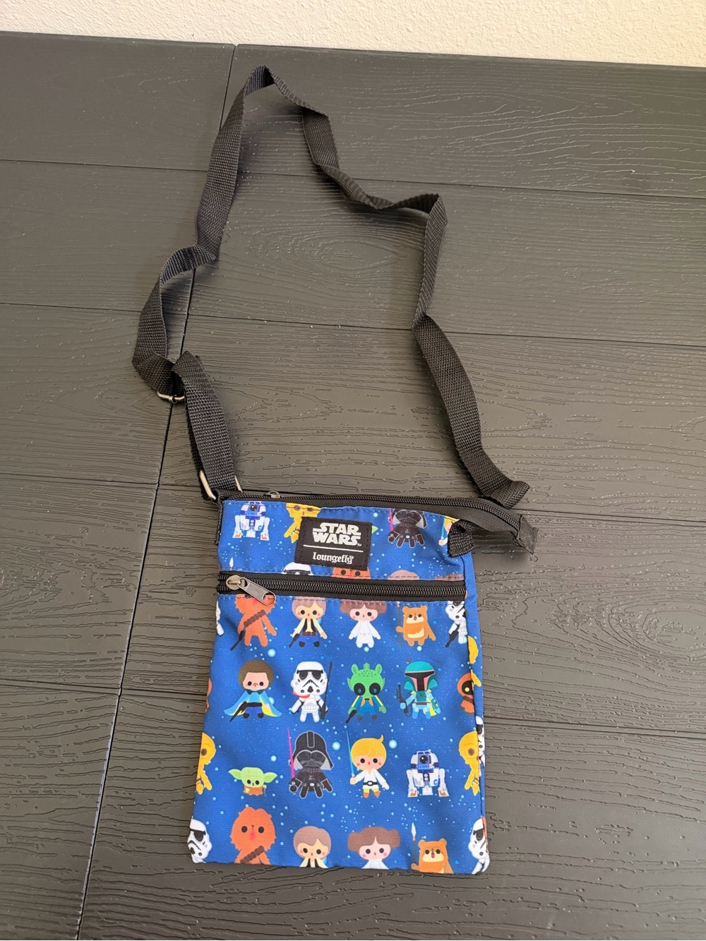 Loungefly Star Wars Blue Character Crossbody Bag